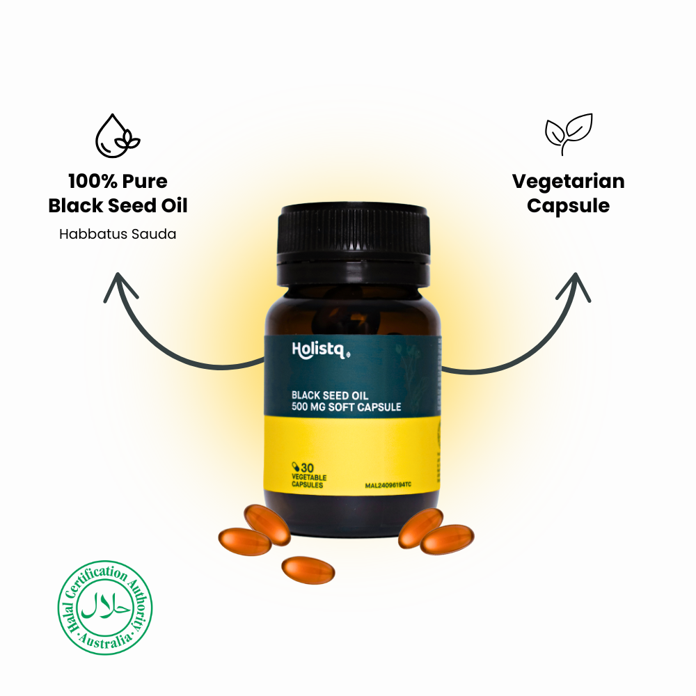 Black Seed Oil 500mg 30 Soft Capsules