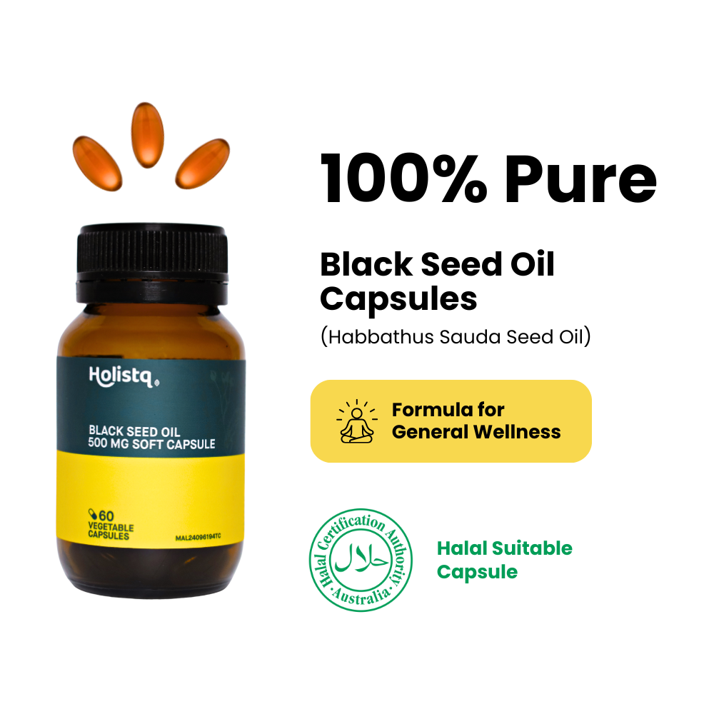 Black Seed Oil 500mg 60 Soft Capsules