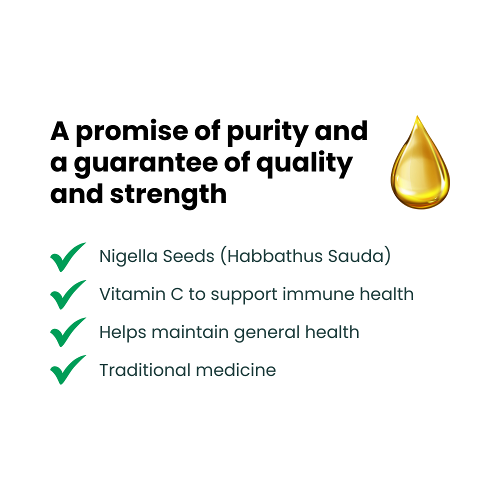 Black Seed Oil 500mg 60 Soft Capsules