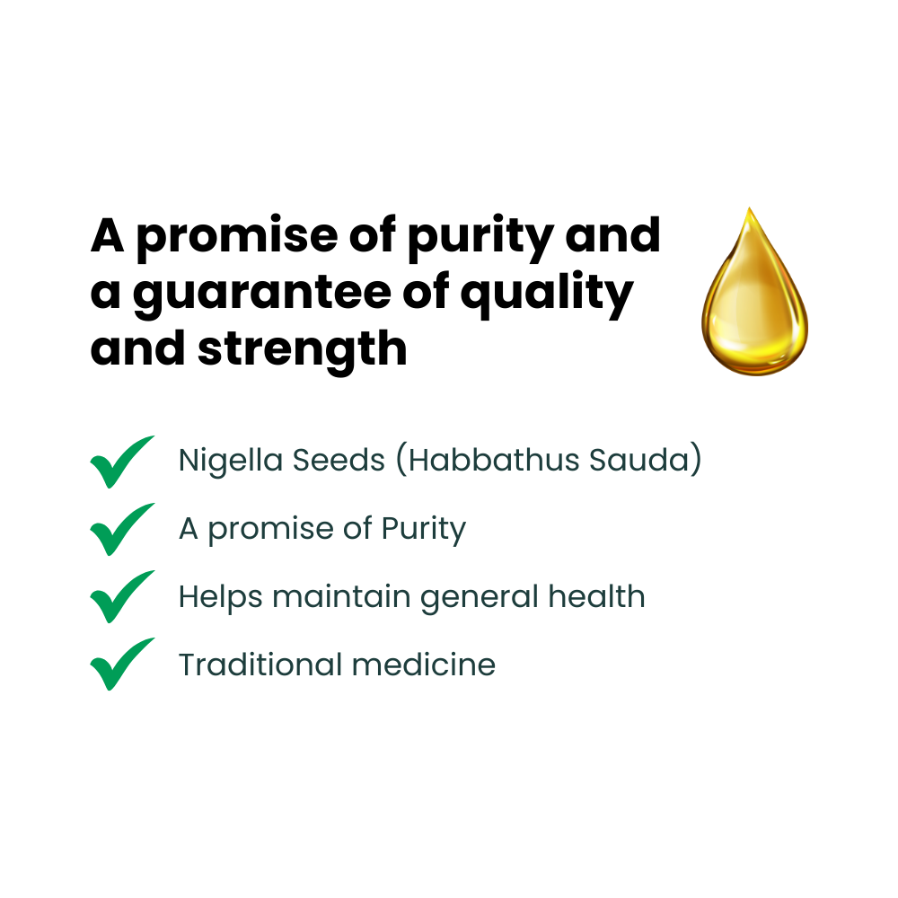 Black Seed Oil 500mg 30 Soft Capsules